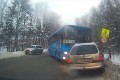 Опубликовано видео ДТП с участием 400-го автобуса на Пятницком шоссе
